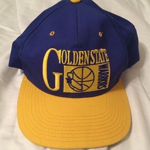 Golden Warriors Retro Snapback Hat